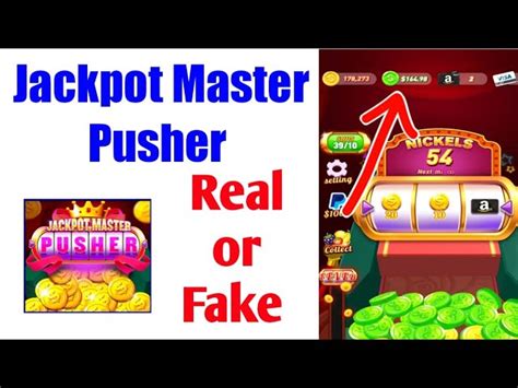 does jackpot master pusher pay real money